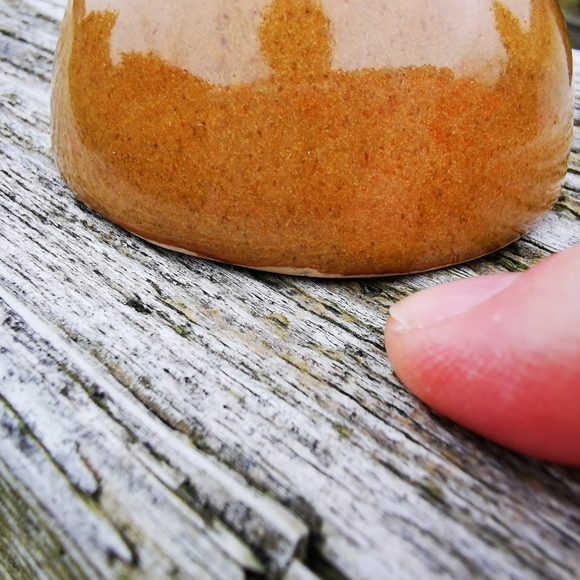 Vintage Wilfrid Roberge Pottery Mulicolour Slip Glaze Mug - Picture 10 of 16